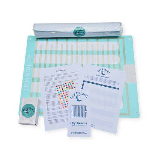 unboxed drydreams bed wetting alarm and accessories
